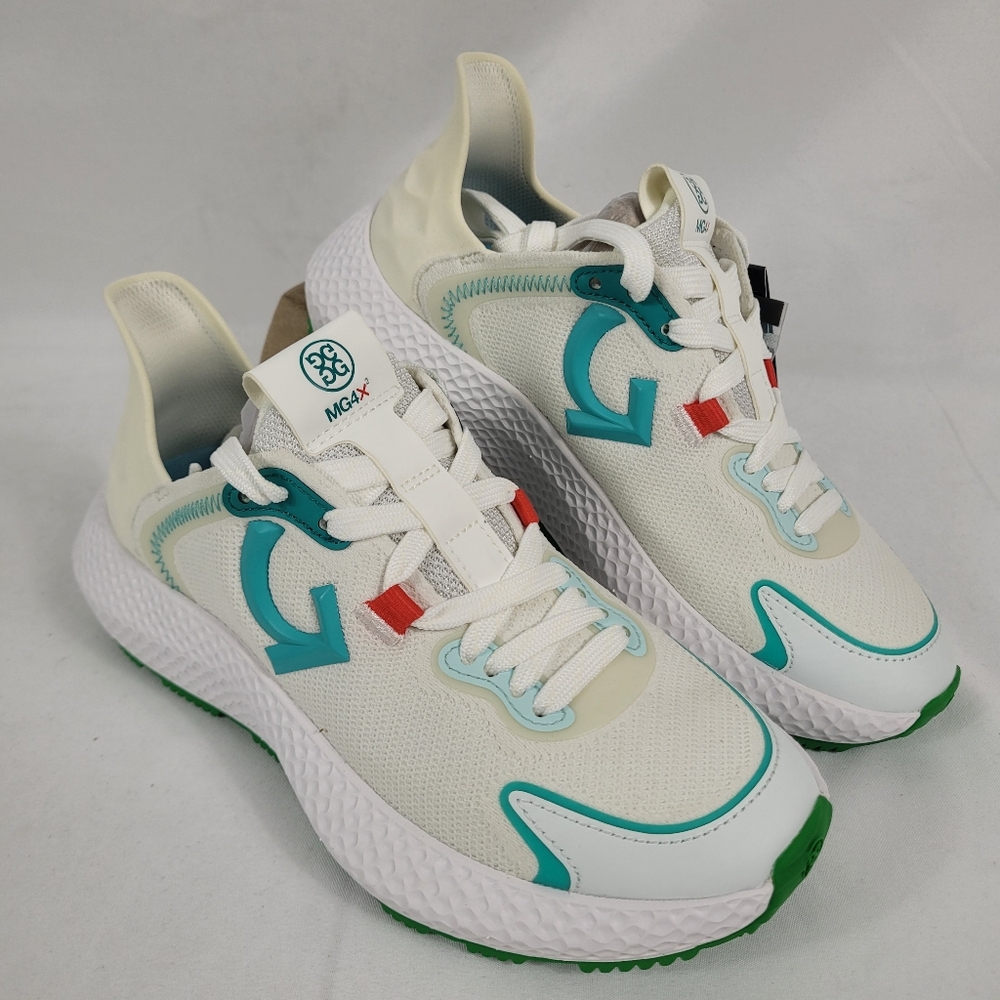 G/FORE WOMENS MG4X2 KNIT HYBRID GOLF CROSS TRAINER SNOW Size 6 New In Box